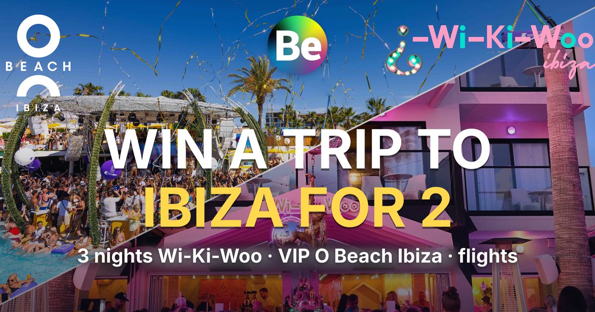 Win a trip to Ibiza for 2